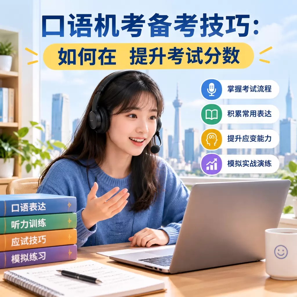 口语机考备考技巧：如何在鄂城提升考试分数